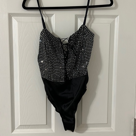 Victoria’s Secret x For Love & Lemons Mirage Mirrored Holiday Bodysuit 2019 - Picture 3 of 10